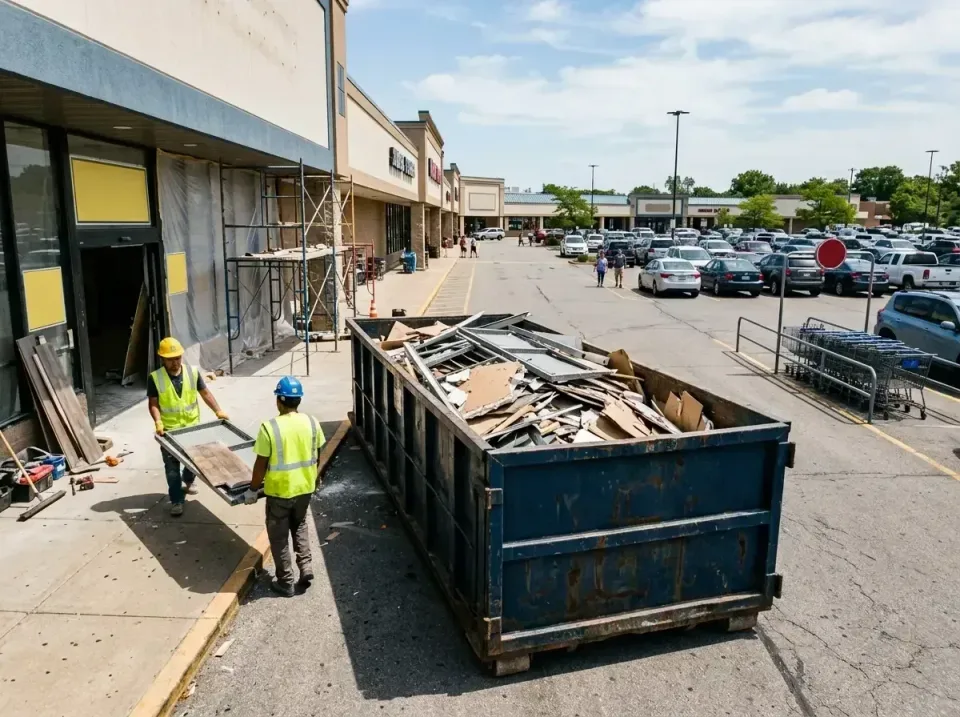 retail-store-renovation-debris-003 — frequently asked questions, Roll-off Dumpster Rentals in Bellevue, WA